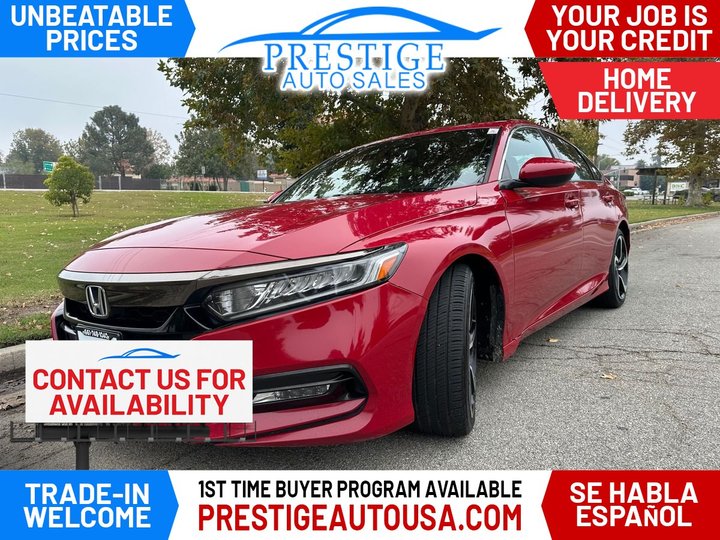 2018 HONDA ACCORD for sale in BAKERSFIELD