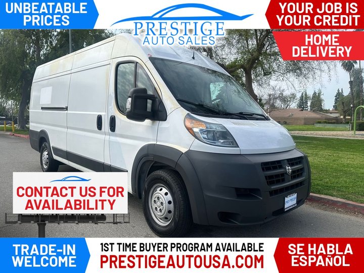 2018 RAM PROMASTER CARGO VAN for sale in BAKERSFIELD