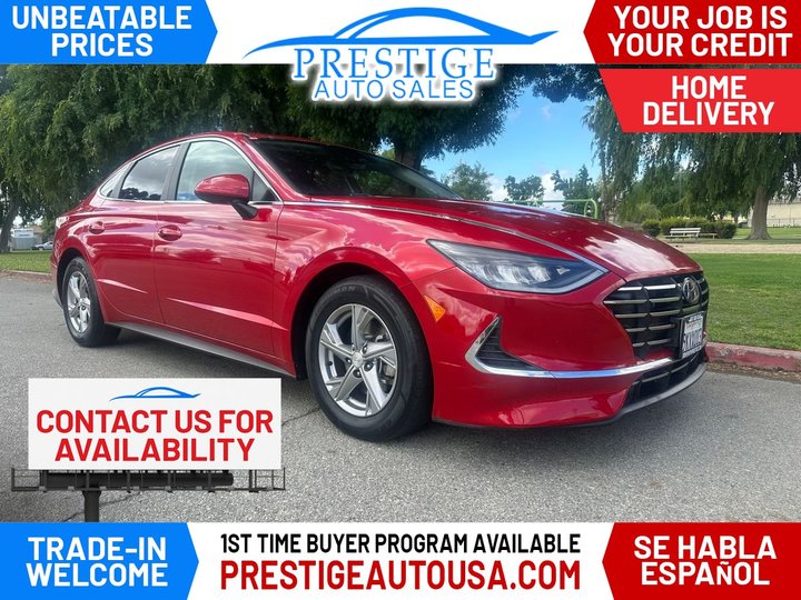 2021 HYUNDAI SONATA for sale in BAKERSFIELD