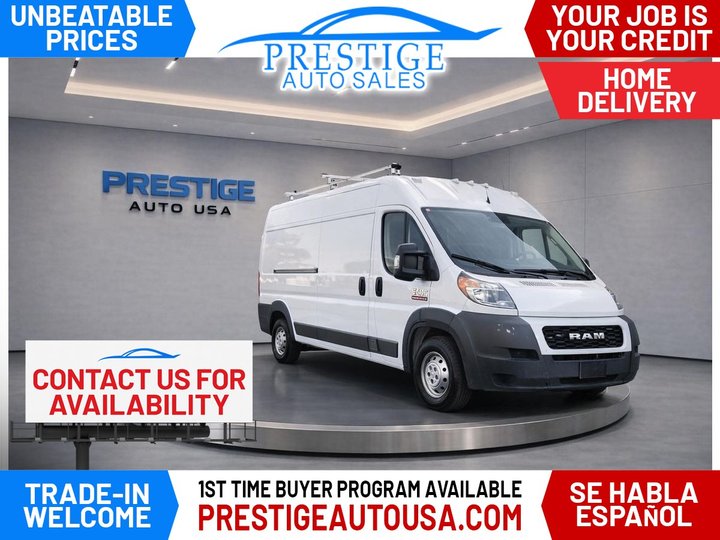 2022 RAM PROMASTER CARGO VAN for sale in BAKERSFIELD