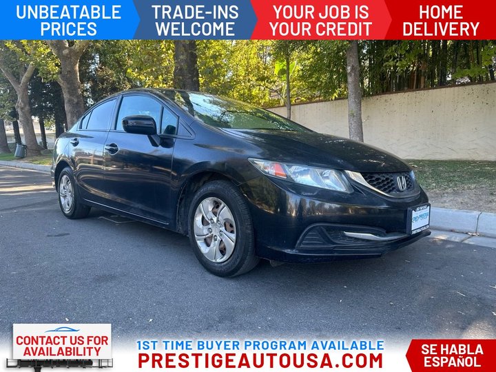 2014 HONDA CIVIC for sale in BAKERSFIELD