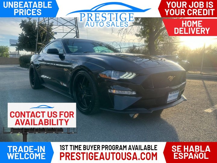 2019 FORD MUSTANG for sale in BAKERSFIELD