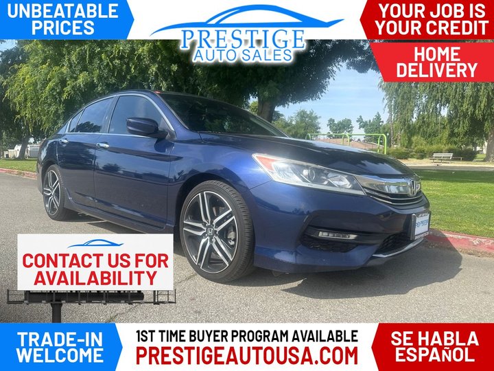 2017 HONDA ACCORD for sale in BAKERSFIELD