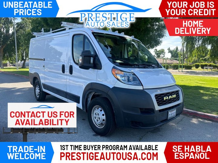 2019 RAM PROMASTER CARGO VAN for sale in BAKERSFIELD