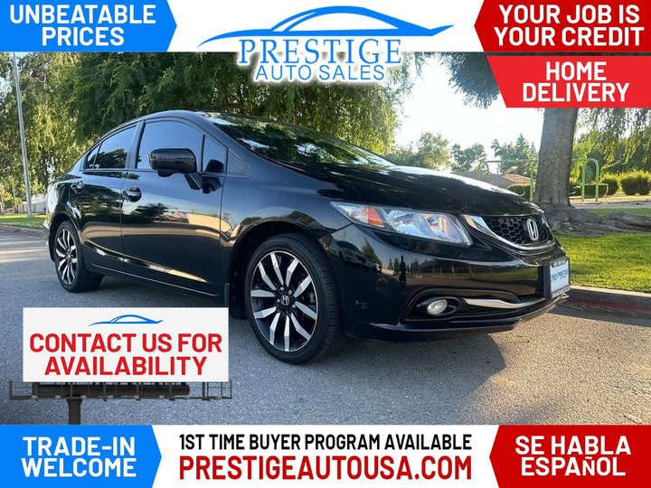 2015 HONDA CIVIC for sale in BAKERSFIELD