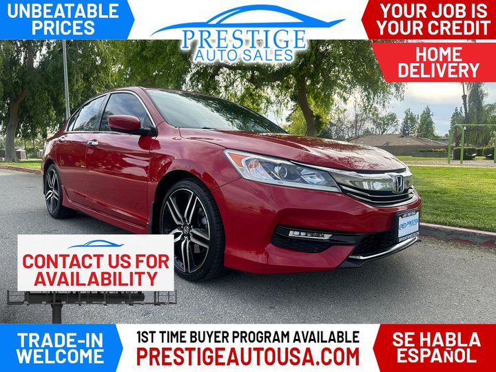 2017 HONDA ACCORD for sale in BAKERSFIELD