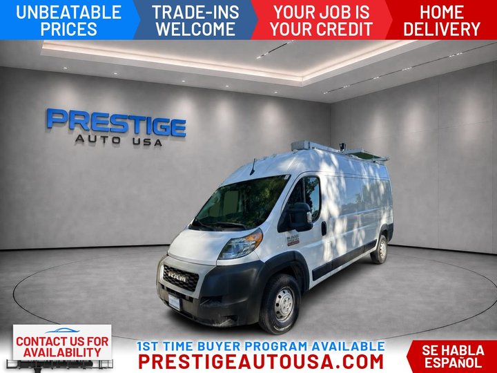 2022 RAM PROMASTER CARGO VAN for sale in BAKERSFIELD