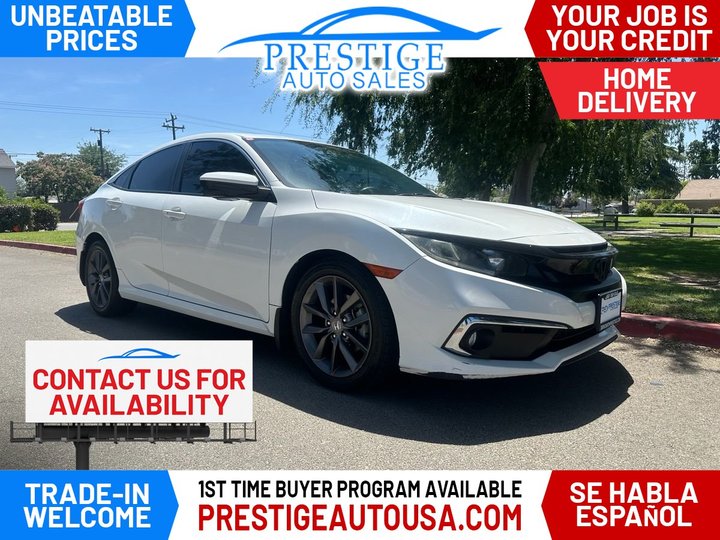 2020 HONDA CIVIC for sale in BAKERSFIELD