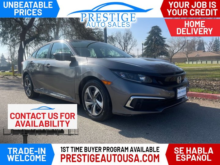 2019 HONDA CIVIC for sale in BAKERSFIELD