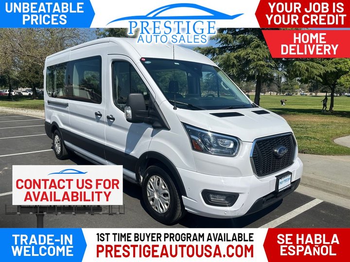 2023 FORD TRANSIT 350 PASSENGER VAN for sale in BAKERSFIELD