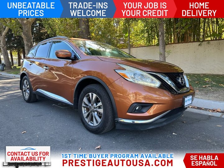 2016 NISSAN MURANO for sale in BAKERSFIELD