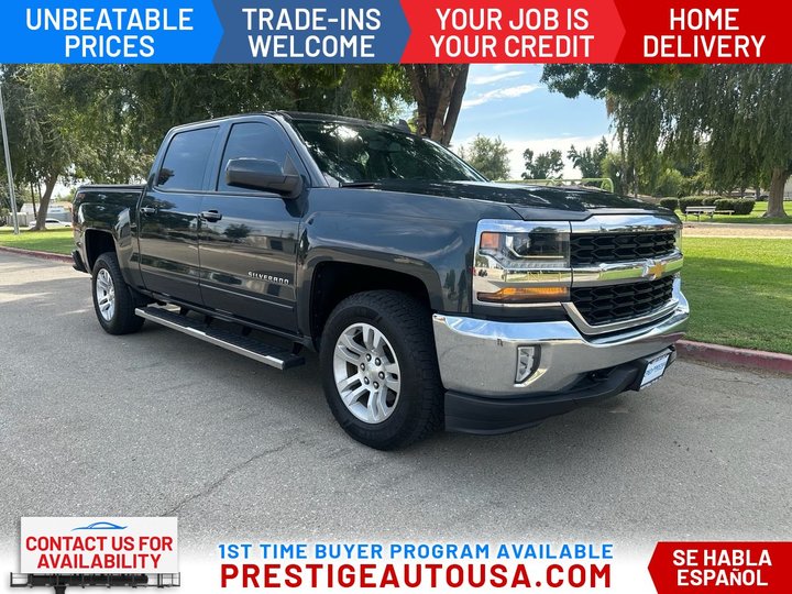2018 CHEVROLET SILVERADO 1500 CREW CAB for sale in BAKERSFIELD