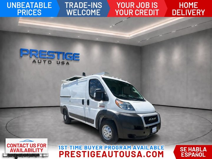 2022 RAM PROMASTER CARGO VAN for sale in BAKERSFIELD