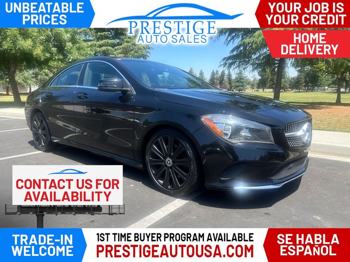 2018 MERCEDES-BENZ CLA for sale in BAKERSFIELD