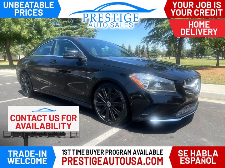 2018 MERCEDES-BENZ CLA for sale in BAKERSFIELD