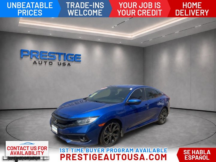 2020 HONDA CIVIC for sale in BAKERSFIELD