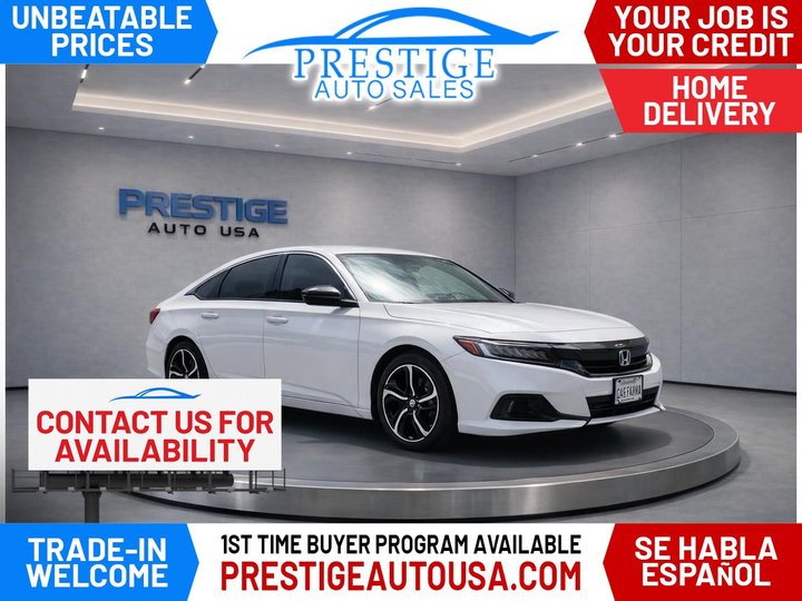 2021 HONDA ACCORD for sale in BAKERSFIELD