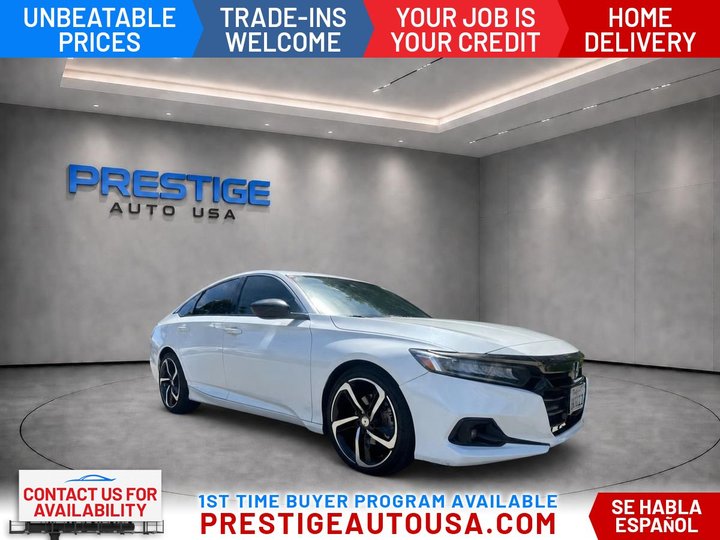 2021 HONDA ACCORD for sale in BAKERSFIELD