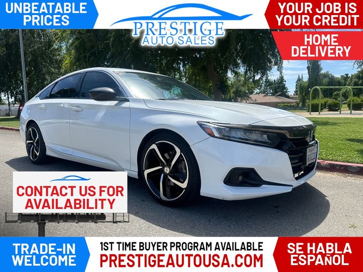 2021 HONDA ACCORD for sale in BAKERSFIELD
