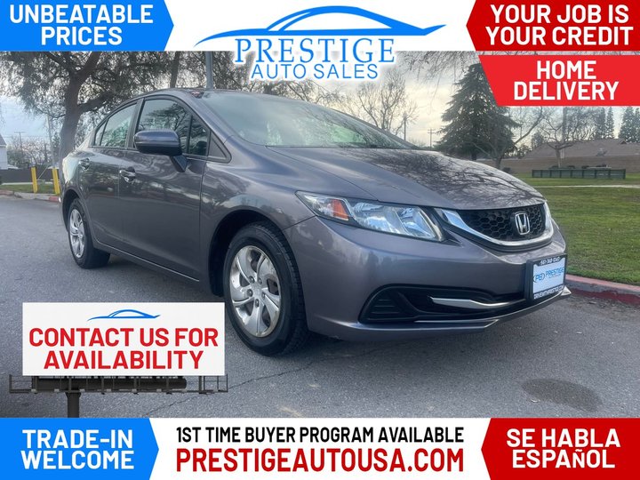 2015 HONDA CIVIC for sale in BAKERSFIELD