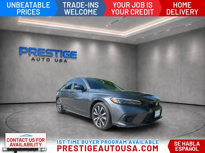 2022 HONDA CIVIC for sale in BAKERSFIELD