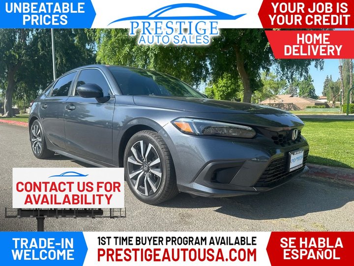 2022 HONDA CIVIC for sale in BAKERSFIELD