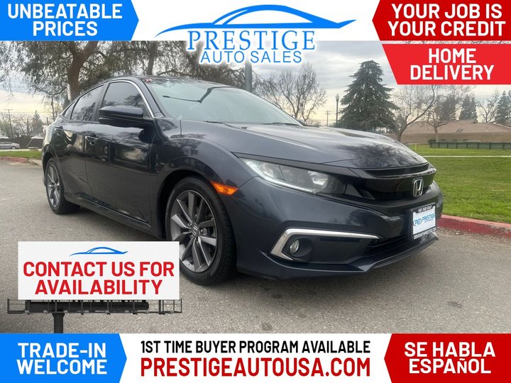 2020 HONDA CIVIC for sale in BAKERSFIELD