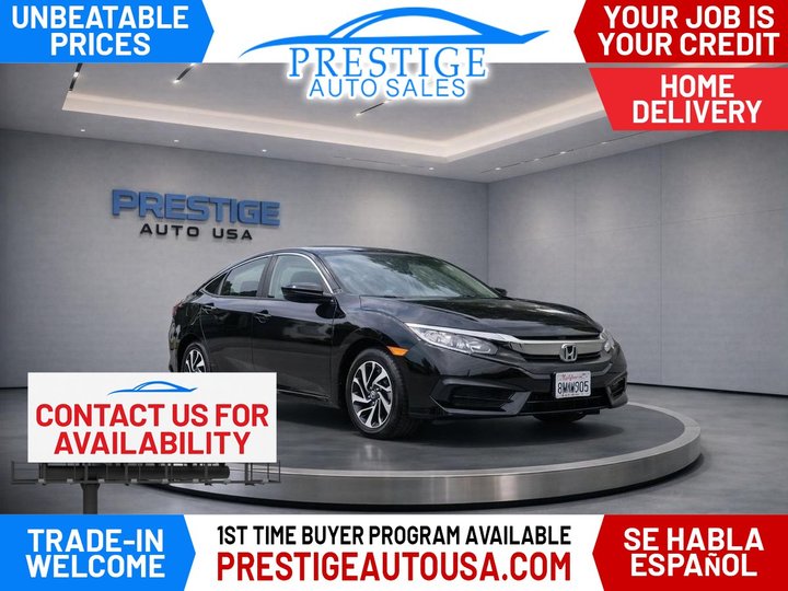 2017 HONDA CIVIC for sale in BAKERSFIELD