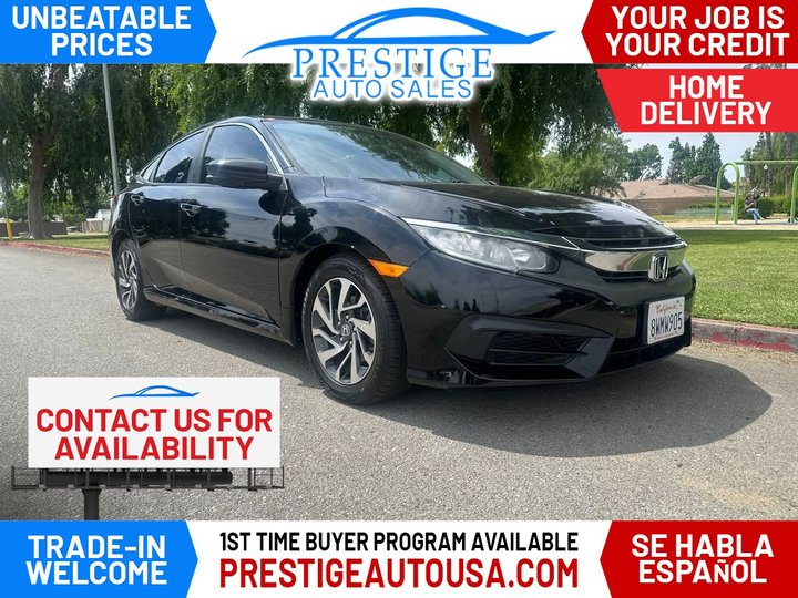 2017 HONDA CIVIC for sale in BAKERSFIELD