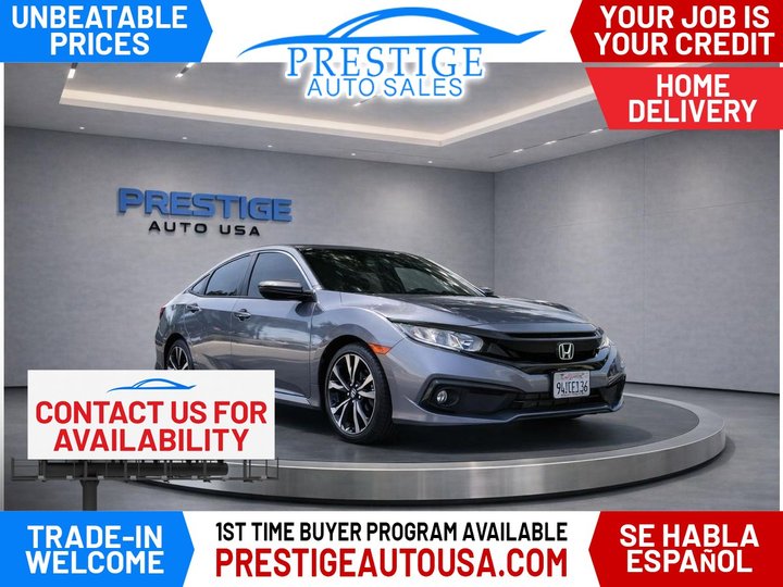 2020 HONDA CIVIC for sale in BAKERSFIELD