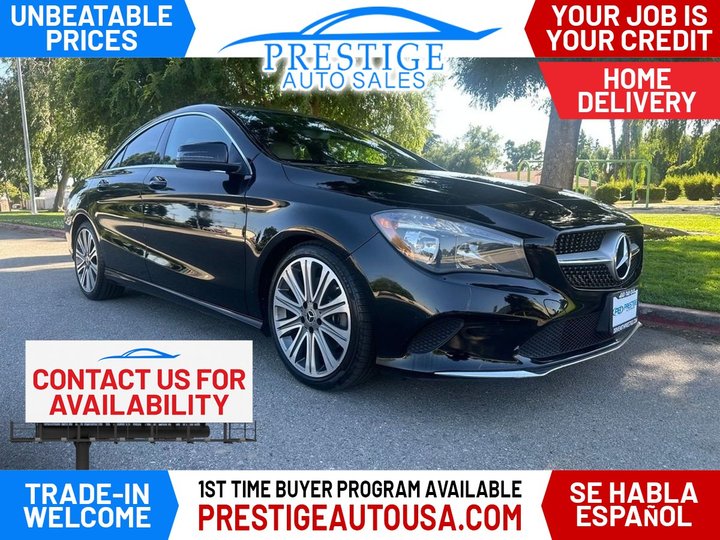 2018 MERCEDES-BENZ CLA for sale in BAKERSFIELD
