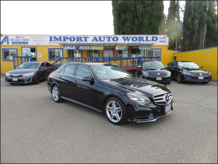 2014 MERCEDES-BENZ E-CLASS for sale in HAYWARD