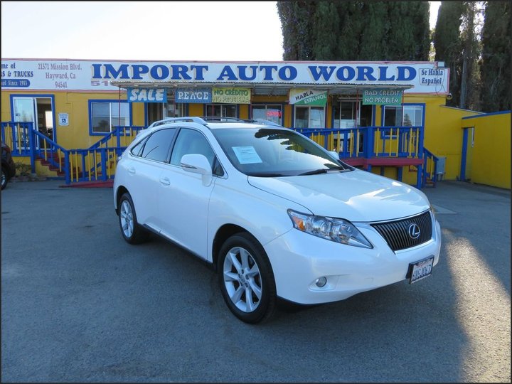 2012 LEXUS RX for sale in HAYWARD