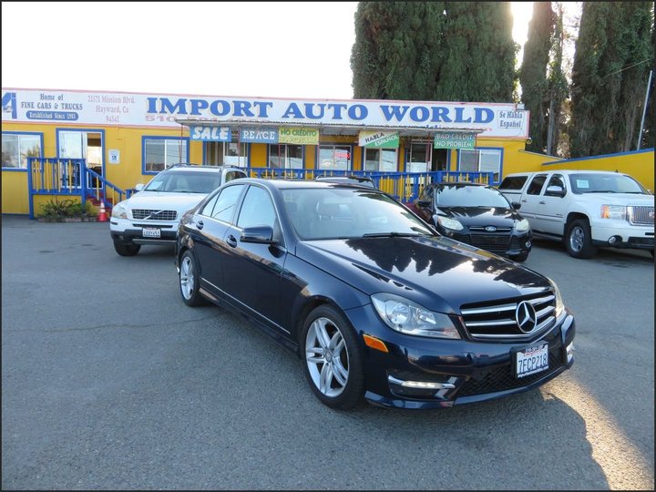 2014 MERCEDES-BENZ C-CLASS 250 for sale in HAYWARD