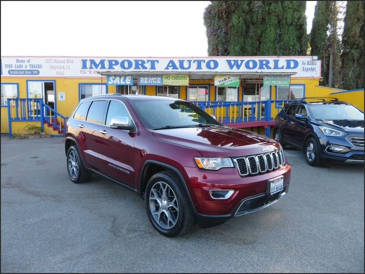 2019 JEEP GRAND CHEROKEE for sale in HAYWARD