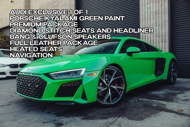 GREEN, 2022 AUDI R8 Image 
