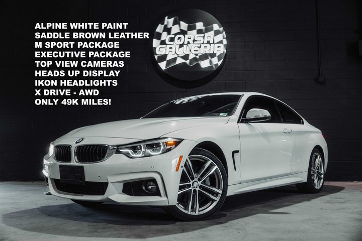 2018 BMW 4 SERIES for sale in BURBANK