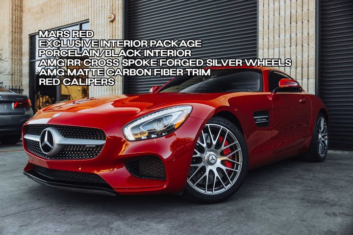 2016 MERCEDES-BENZ MERCEDES-AMG GT for sale in BURBANK