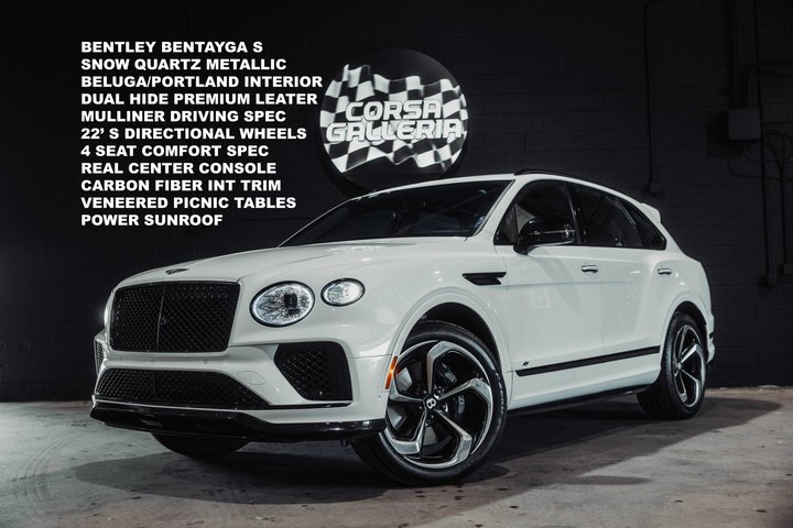 2022 BENTLEY BENTAYGA for sale in BURBANK