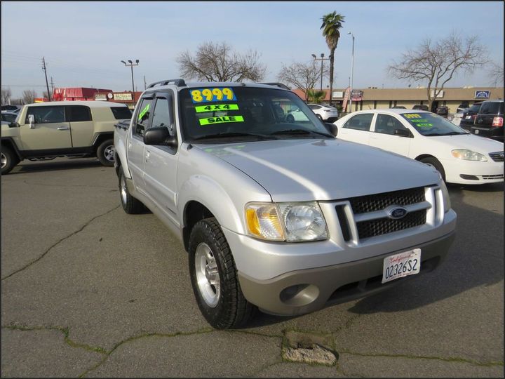 2002 FORD EXPLORER SPORT TRAC 4WD for sale in MODESTO