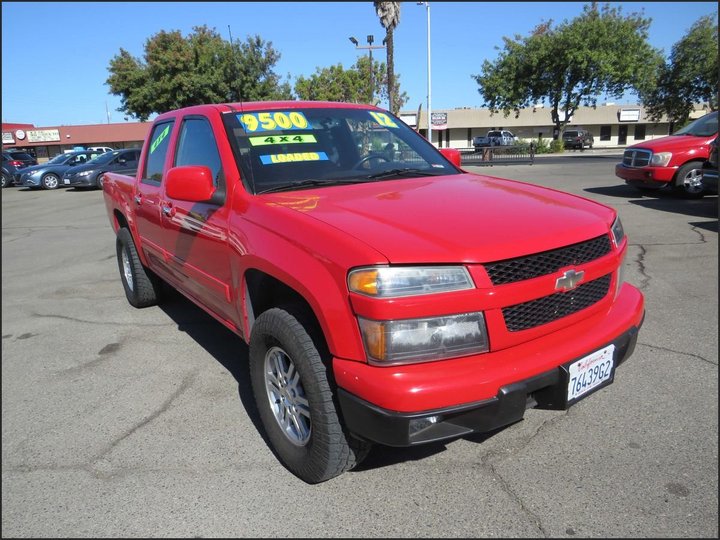 2012 CHEVROLET COLORADO CREW CAB for sale in MODESTO