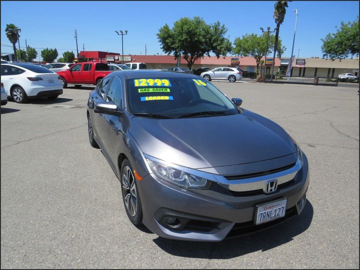 2016 HONDA CIVIC for sale in MODESTO