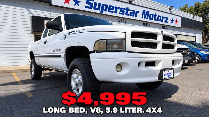 2000 DODGE RAM 1500 QUAD CAB for sale in MILWAUKIE