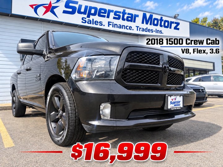 2018 RAM 1500 CREW CAB for sale in MILWAUKIE