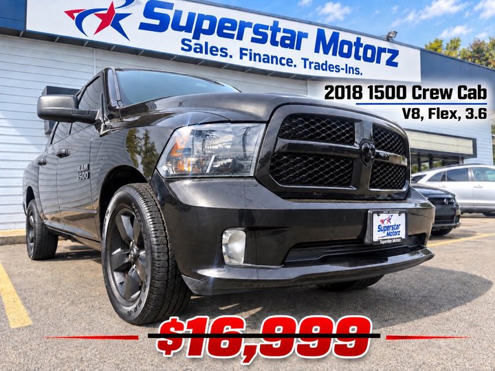 2018 RAM 1500 CREW CAB for sale in MILWAUKIE