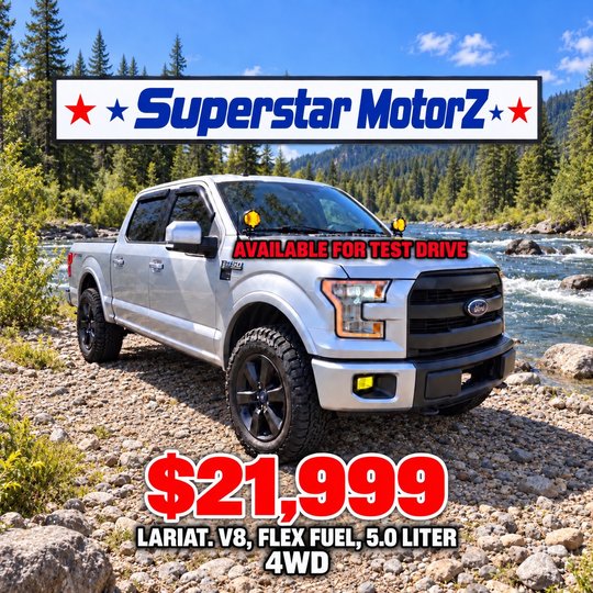 2015 FORD F150 SUPERCREW CAB for sale in MILWAUKIE