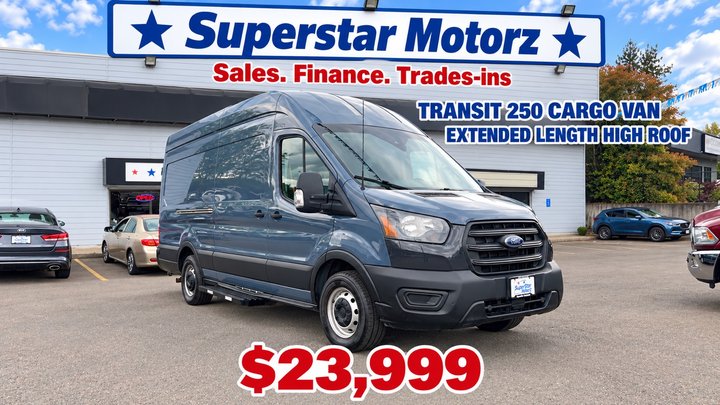 2020 FORD TRANSIT 250 CARGO VAN for sale in MILWAUKIE