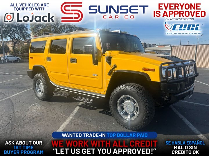 YELLOW, 2006 HUMMER H2 Image 