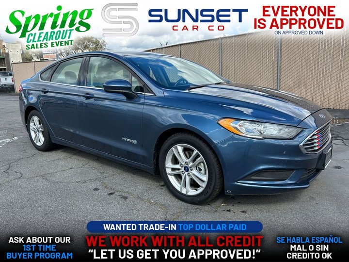 2018 FORD FUSION for sale in SANTA ANA