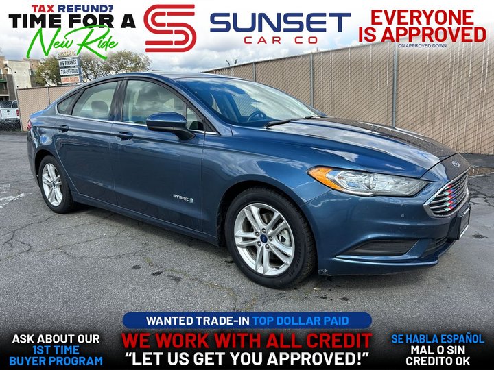 2018 FORD FUSION for sale in SANTA ANA